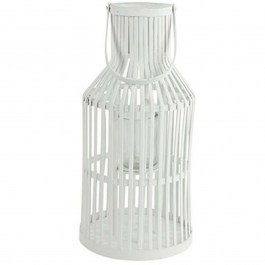 Wooden Lantern 013.787571 23x45cm White WHITE