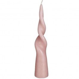 Spiral Cone Candle 02.1117122 5x25cm Purple PURPLE