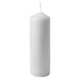 Candle 00.09.9920Α 6x17cm White WHITE