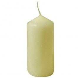 Candle 00.09.9911Β 6x12cm Ecru ECRU
