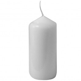 Candle 00.09.9911Α 6x12cm White WHITE