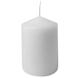 Candle 00.09.9912Α 8x11cm White WHITE