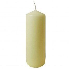 Candle 00.09.9921Β 8x20cm Ecru ECRU