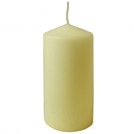 Candle 00.09.9923Β 8x15cm Ecru ECRU
