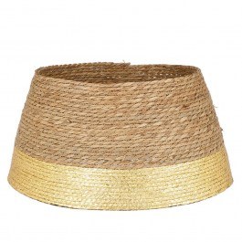 Wicker Tree Base 02.1121548 50x26cm Natural-Gold NATURAL-GOLD