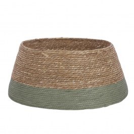 Wicker Tree Base 02.1085617 58x26cm Natural-Olive OLIVE-NATURAL