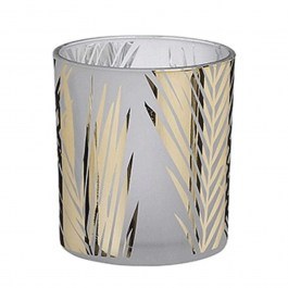 Κηροπήγιο Leaf 02.1121741 9x10cm Silver SILVER