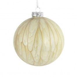 Christmas Ball Ribes 013.789142 D12cm Ecru ECRU