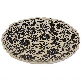 Διακοσμητική Πιατέλα Kapisik 026.0050 Φ40cm Black BLACK