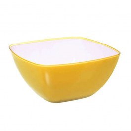 Serving Bowl 07.150009G 14x14x6,5cm Yellow YELLOW