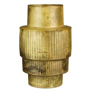Vase Ceramic 02.1125487 23x33cm Gold