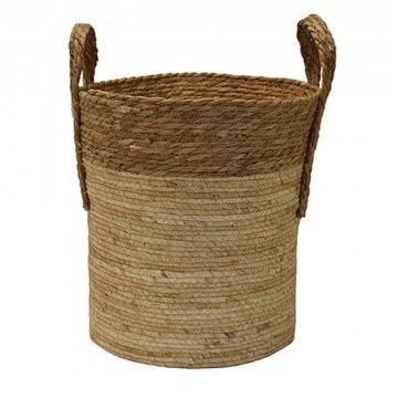 Wicker Βasket 00.06.67554 D36x41cm Natural-Brown