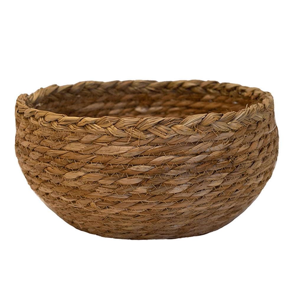 Καλάθι-Κασπώ Ψάθινο 00.06.61142 Φ27,5x14,5cm Natural [NATURAL]