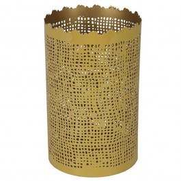 Candlestick 013.796226 Mila 13x20cm Yellow YELLOW