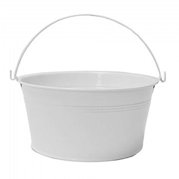 Bucket 00.05.5958A 17x9cm White