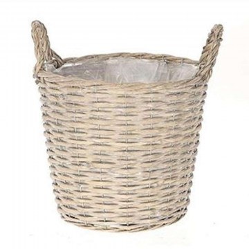Καλάθι Με Νάιλον 012.862464134 Φ20,5x16cm Ψάθινο Natural