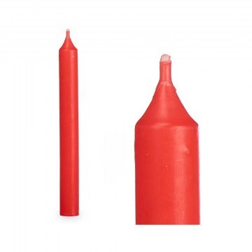 Κερί Κηροπήγιου (Σετ 8Τμχ) 029.92411 21cm Red