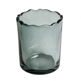 Candlestick Reso 00.03.32550 D5,2x6,4cm Blue BLUE