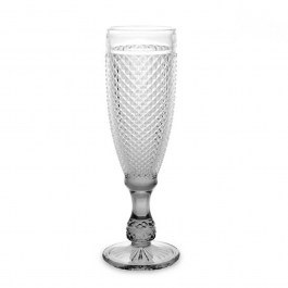 Champagne Glass Diamond 029.89599 185ml D5,7x20cm Clear-Grey CLEAR-GREY