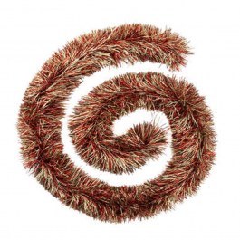 Γιρλάντα Χριστουγεννιάτικη Tinsel 07.184458 8x150cm Brown BROWN