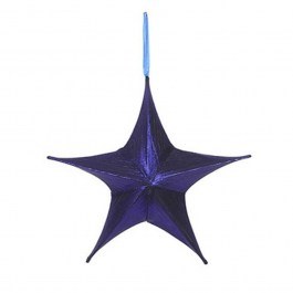 Satin Fabric Star 013.784105 40cm Blue BLUE