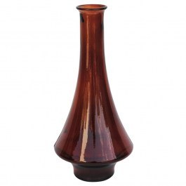 Glass Vase 028.6080C042 45cm Red RED