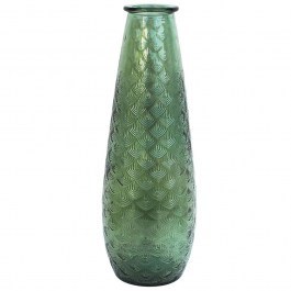 Glass Vase 028.6048C041 55cm Green GREEN