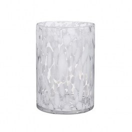 Vase Cammy 02.1110724 14x20 Clear-White CLEAR-WHITE