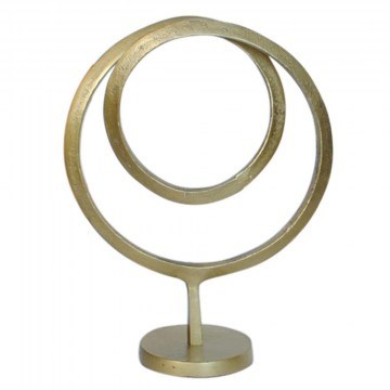 Διακοσμητικοί Κρίκοι 00.07.72046 25x11,5x33cm Gold