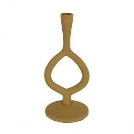 Metal Candlestick 013.794177 D12x27cm Gold GOLD