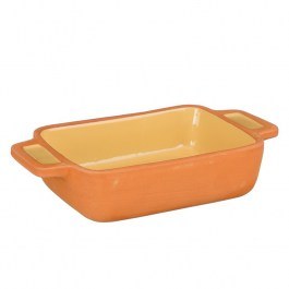 Refractory Utensil Rectangle 02.1153290 22x11x4,5cm Yellow YELLOW