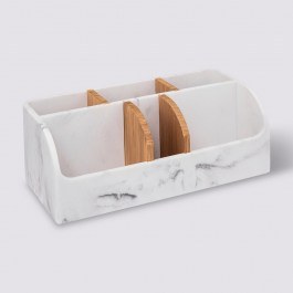 Organizing Case 07.174792 25,6x12,1x10cm White-Marble WHITE-MARBLE