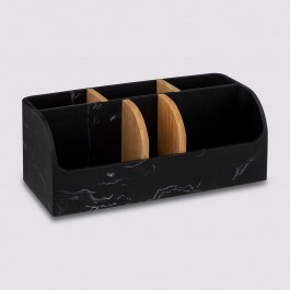 Organizing Case 07.174792B 25,6x12,1x10cm Black-Marble BLACK-MARBLE