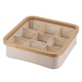 Organizer Basket 9 Positions 06.8725104 30x30x9cm Ecru ECRU