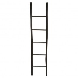 Decorative Ladder - Hanger 07.182346 38x6x180cm Black BLACK