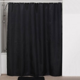 Bath Curtain Diamond 06.1211103 Black BLACK
