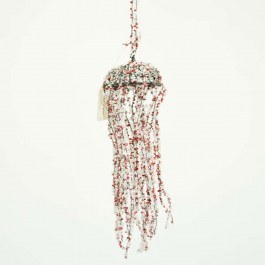 Christmas Ornament Jellyfish 00.01.1599 32cm Crystal CRYSTAL