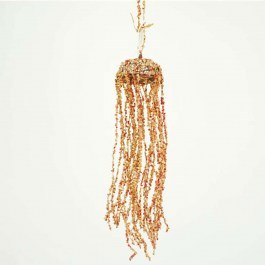 Christmas Ornament Jellyfish 00.01.1599G 32cm Crystal Gold GOLD