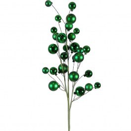 Christmas Branch With Balls 00.11.13627 79cm Green GREEN