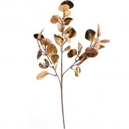 Χριστουγεννιάτικο Κλαδί Με Φύλλα 00.11.14442 60cm Gold GOLD