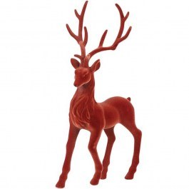 Christmas Decorative Deer Figure 013.827201 18x9x36cm Brown BROWN