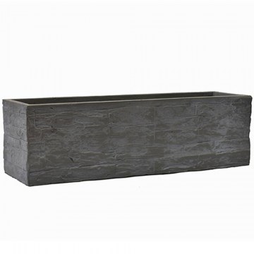 Plant Box Brick 00.03.34515 60x16x17cm Black
