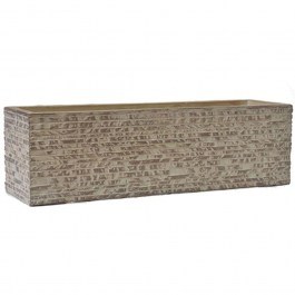 Plant Box Brick 00.03.34509 60x17x17cm Light Brown BROWN