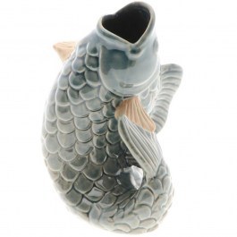 Vase Fish 012.862683691 13,5x13x17,5cm Blue BLUE