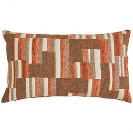 Decorative Pillow (With Stuffing) Jacquard 07.212518C Multi-Orange ORANGE