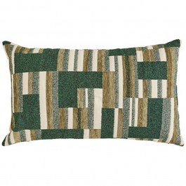 Decorative Pillow (With Stuffing) Jacquard 07.212518B Multi-Green GREEN