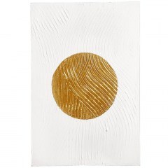 Canvas Painting Girona 02.1120285 40x60cm White-Gold
