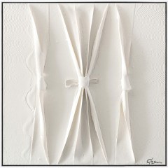 Handmade Painting 00.05.50032 60x60cm White