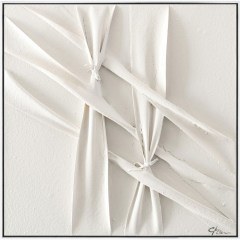 Handmade Painting 00.05.50033 60x60cm White