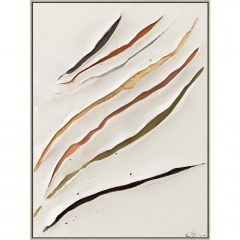 Handmade Painting Scratches 00.05.50038 60x80cm Multi